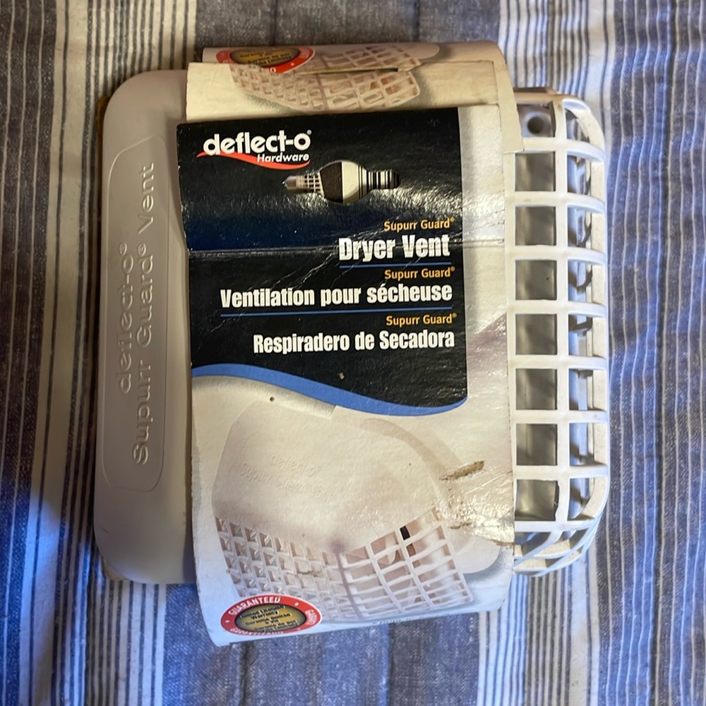 NWOT. Dryer vent guard.
